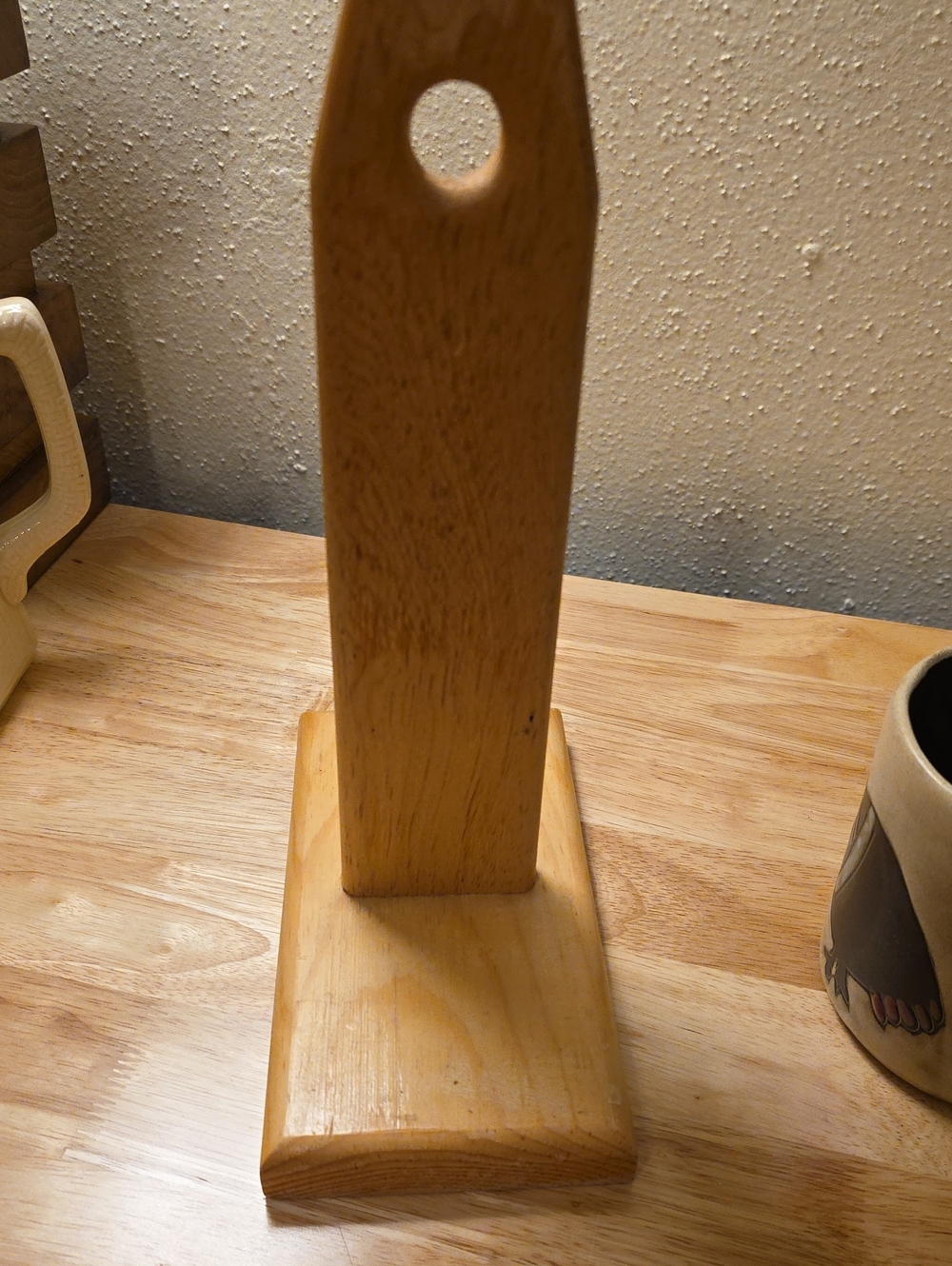 Solid Wood Mug HOLDER For Mara Stoneware Artisan Mugs (See Description) - Picture 3 of 9